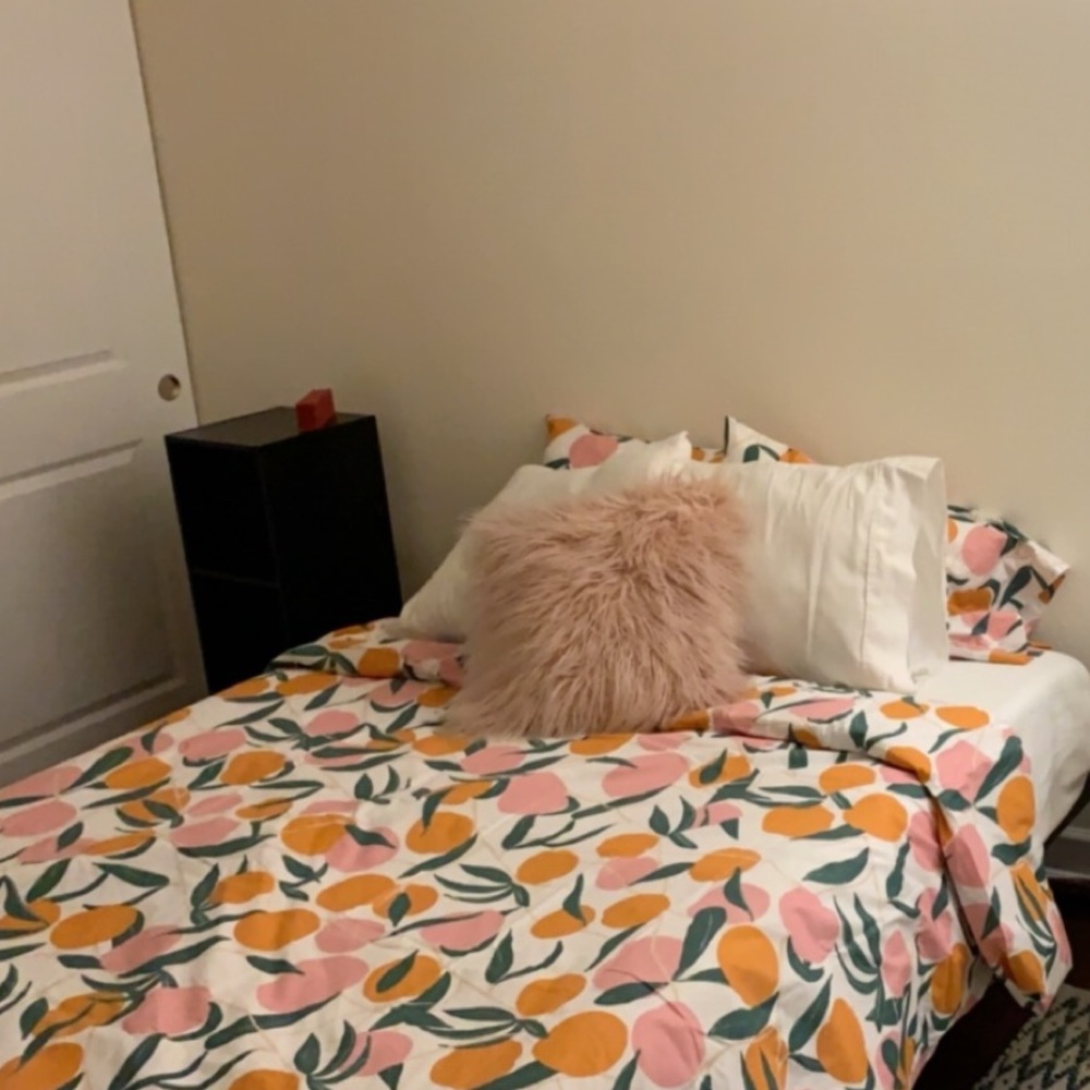 Urban Outfitters Peach Duvet cover - full/queen